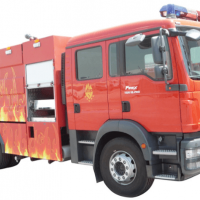 Multipurpose fire fighting vehicle