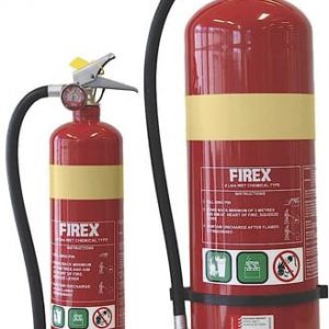 Firex wet chemical fire extinguisher